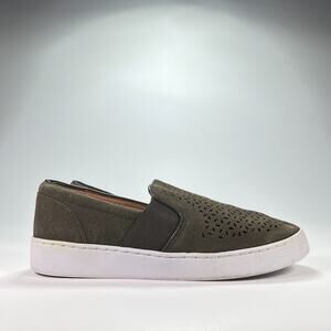 Vionic Kani Olive Green Casual Slip On Sneakers Shoes TVW5352 Women's Size 7